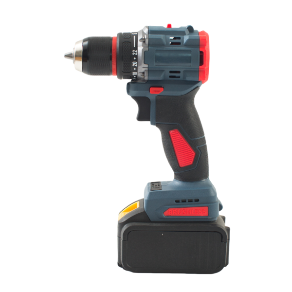 OEM Cordless Electric Tools Handheld Power Drills Combi Drill Quick Change Drill 21V Lithuim Ion Battery Brushless Motor - Image 3