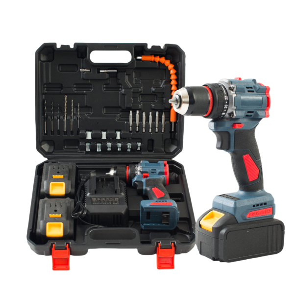OEM Cordless Electric Tools Handheld Power Drills Combi Drill Quick Change Drill 21V Lithuim Ion Battery Brushless Motor