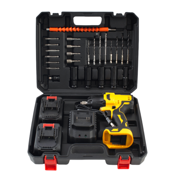 550N.m Handheld high torque wrench impact cordless wrench power wrench electric battery angle grinder mini grinder power tools - Image 3