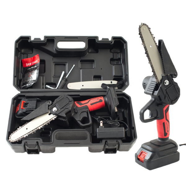 The best price for newly arrived Canfly electric chain saws is the durable 6-inch and 8-inch portable electric chain saws - Image 2