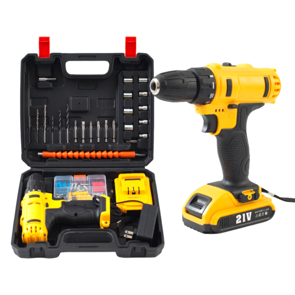 China Manufacture Quality 21V Electric Drill Power Tool Professional Industrial Cordless Power Drills Electric