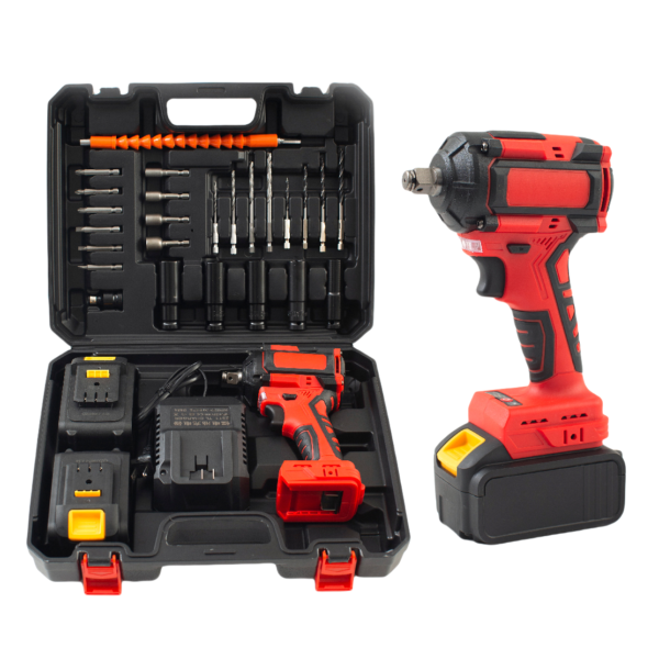 OEM 500NM Hot selling 21V high torque 1/2 cordless electric brushless impact power wrench