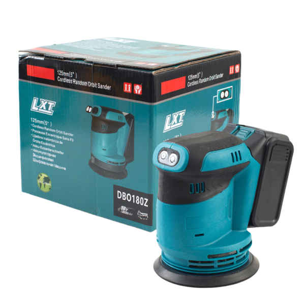 OEM Lithium Battery Brushless Power Sanding Tools Cordless Electric Random Ortbital Sander Portable Polishing Machine