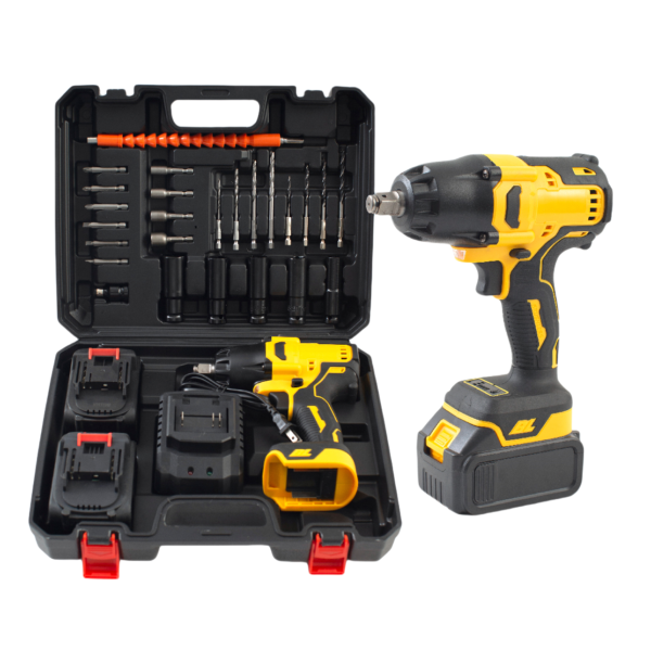 550N.m Handheld high torque wrench impact cordless wrench power wrench electric battery angle grinder mini grinder power tools